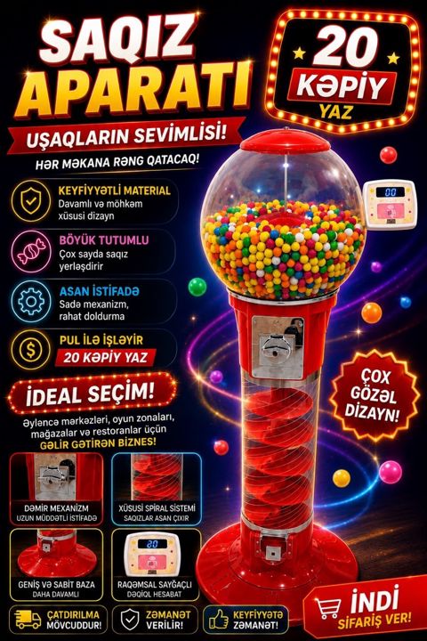 Saqqız aparatı — Bakı