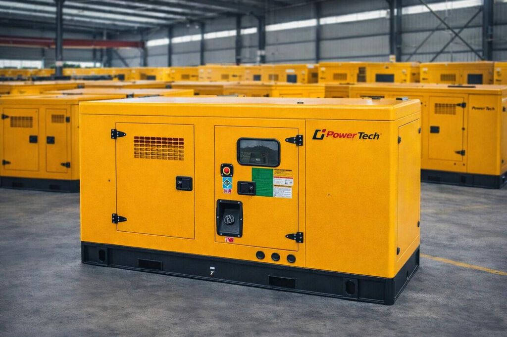 PowerTech səssiz dizel generatoru - Güclü dizel mühərriki və sənaye — Generatorlar, Bakı (3)