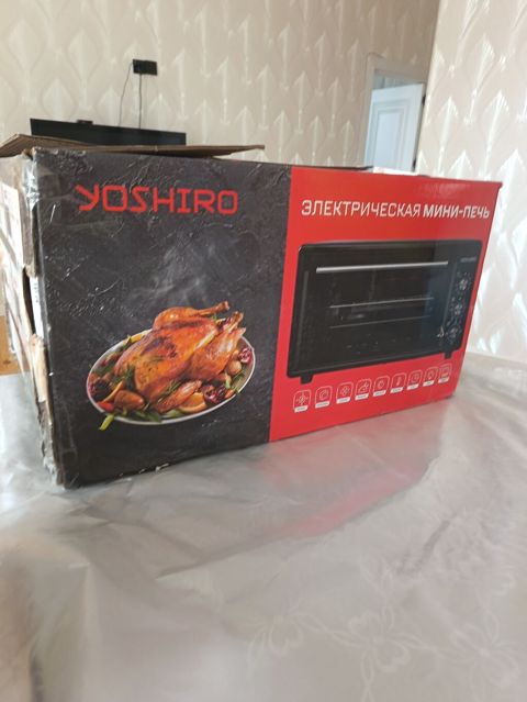 Yoshiro Electrical Mini Oven – elektrikli mini soba Təzədir istifadə — Gəncə