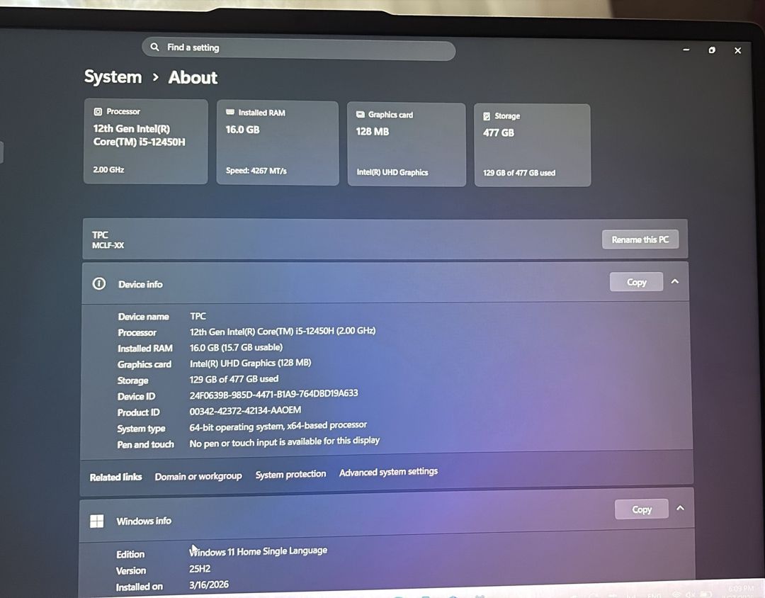Huawei MateBook D16 — Elektronika, Bakı (5)
