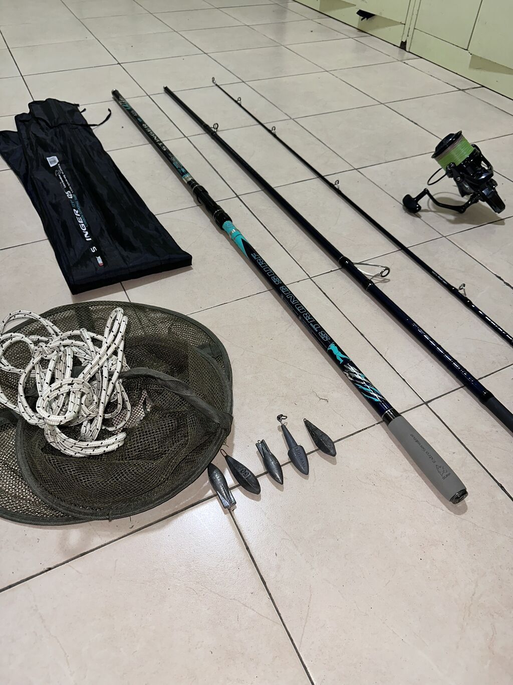 Sweida Spinning 1heftedir alinib tezedir 4.25 uzunluq 200/400Gram atis — Mallar, Bakı (7)