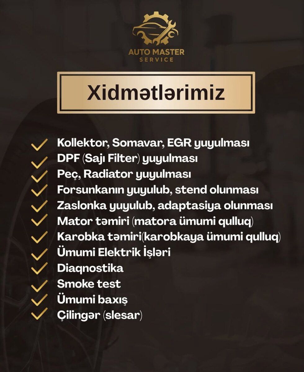 Hazır biznes (Avtoservis) — Biznes və avadanlıq, Bakı