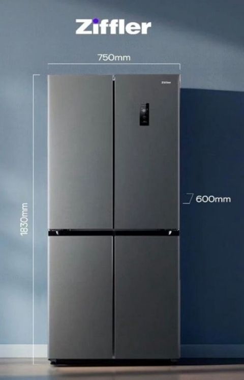 Ziffler dörd qapılı soyuducu - Ölçülər: 1830 mm hündürlük, 750 mm — Bakı