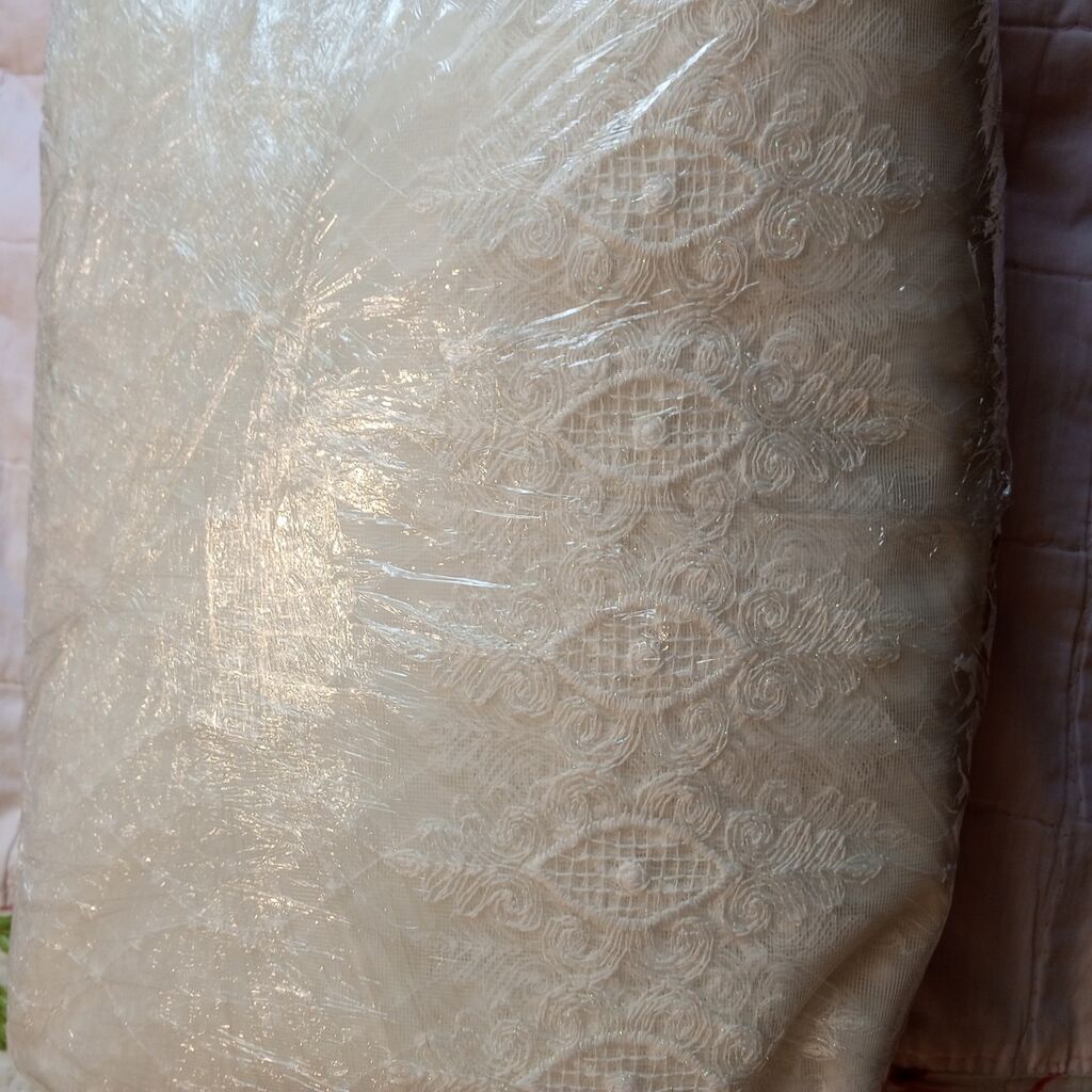 Yeni, Tül, rəng - Ağ, Pulsuz çatdırılma — Mallar, Xırdalan (5)
