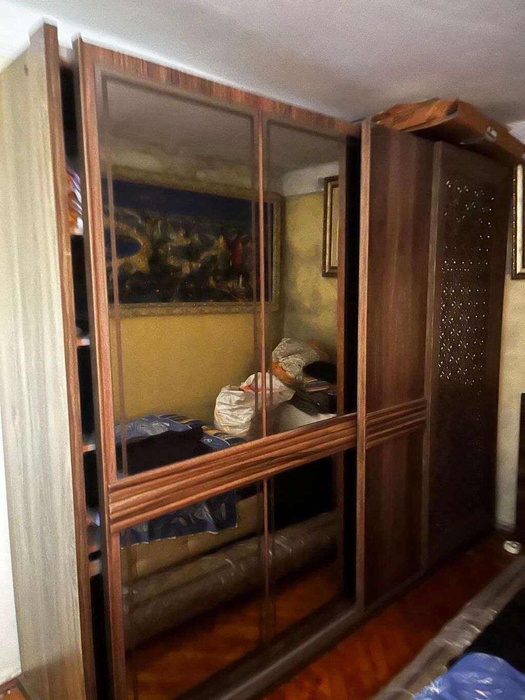 Geniş qarderob və rahat divan dəsti - Qarderob: sürgülü qapılı, iri — Mebel, Bakı (2)
