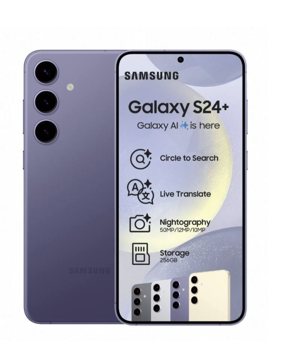 Samsung Galaxy S24+, 256 GB, rəng - Boz, İki sim kartlı — Samsung, Mehdiabad (7)
