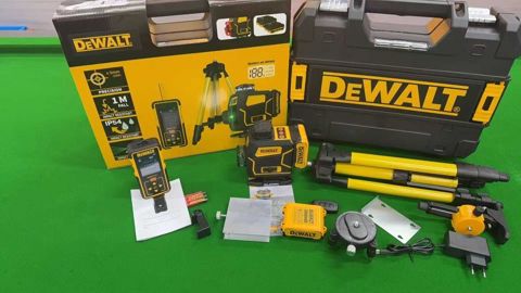Dewalt lazer ölçü və nivelirləmə dəsti Peşəkar tikinti və təmir — Digah
