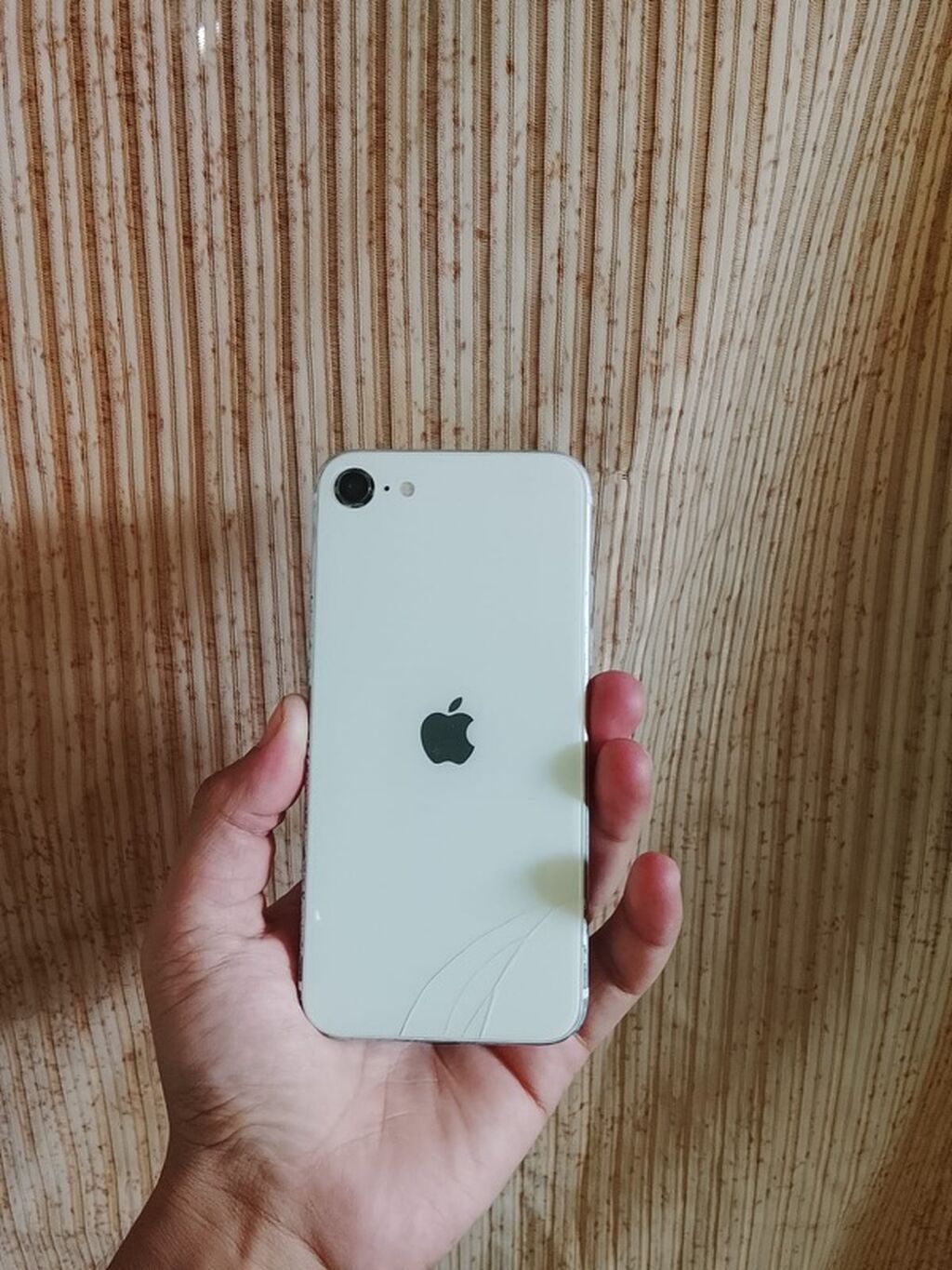 IPhone SE 2020, 128 GB, Ağ, Qırıq — Apple iPhone, Digah