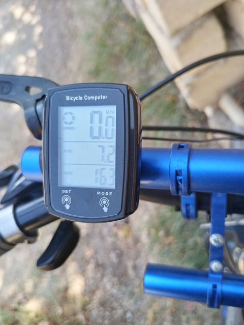 Velosiped üçün kompüter (Bicycle Computer) - Sükanın üzərinə — Şirvan