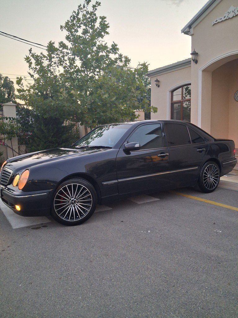 Mercedes E 200, 2.0 L, 2000 il, 350 000 km — Avtomobillər, Bakı (4)