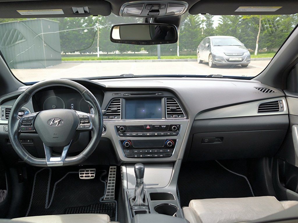 Hyundai Sonata, 2.0 L, 2015 il, 119 000 km — Avtomobillər, Salyan (8)
