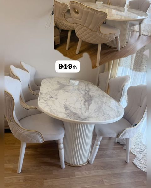 *949₼ Masa desti Satılır‼ 8oturacaq baha alınıb — Bakı