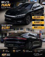 BYD HAN elektrik sedan təqdim olunur. Zərif və müasir sedan kuzovu — Farid