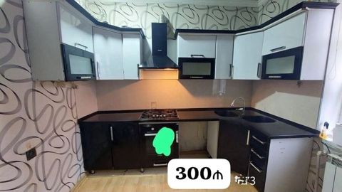 Endirim olundu Mətbəx mebeli satılır 300₼. Ölçü 3/1.20. Üzərində qaz — Bakı
