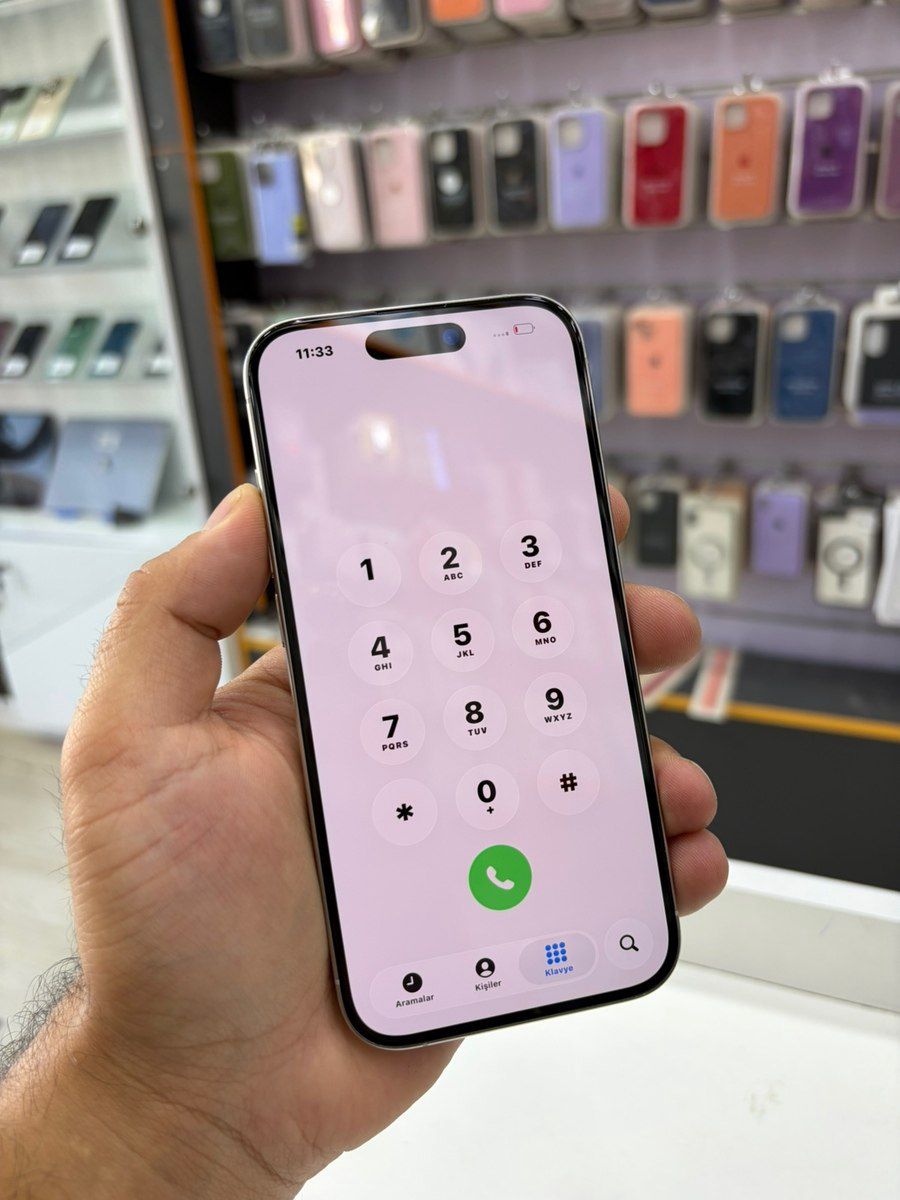 Apple iPhone 15 Pro White Titanium 128GB/8GB — Smartfonlar, Bakı (7)