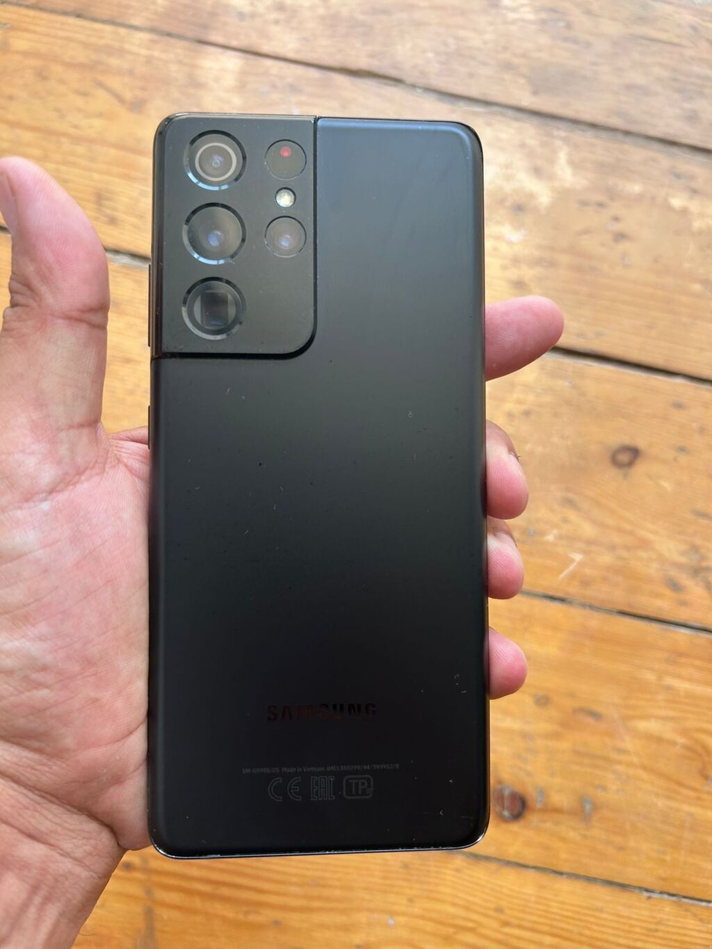 Samsung Galaxy S21 Ultra 5G, 256 GB, rəng - Qara, Barmaq izi, Simsiz şarj, İki sim kartlı — Samsung, Mehdiabad (2)