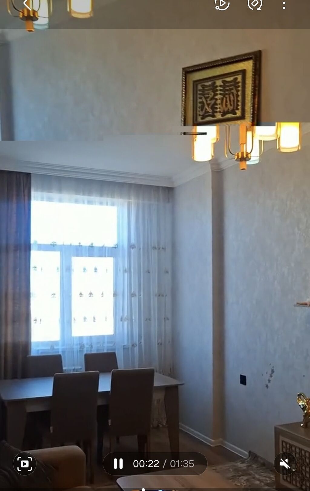 2otaqli ici dolu qab yuyan masin paltar yuyan masin hamisi var — Daşınmaz əmlak, Qobu (6)