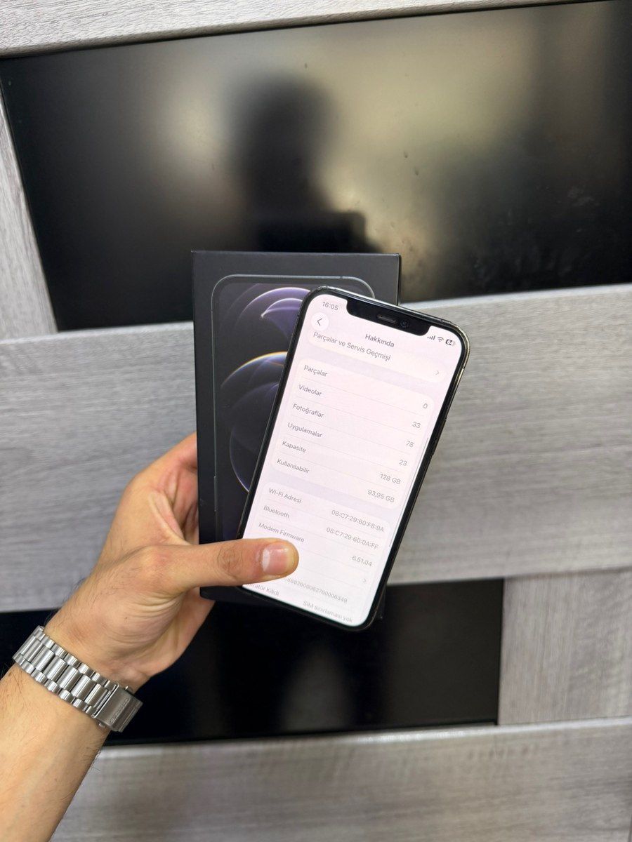 Apple iPhone 12 Pro Graphite 128GB/6GB — Smartfonlar, Bakı (2)