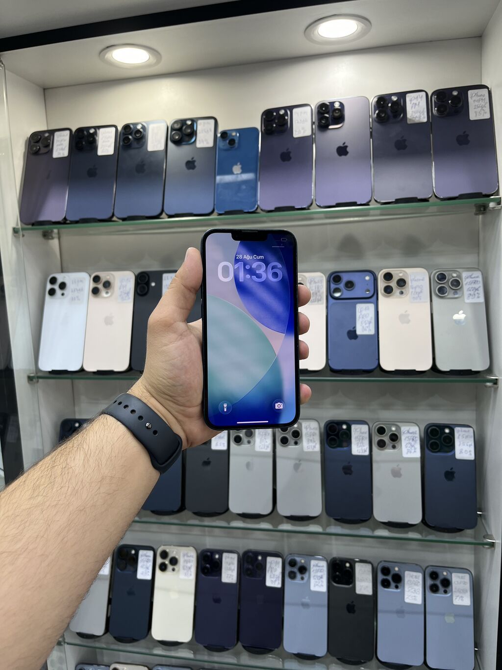 IPhone 13, 128 GB, Midnight — Apple iPhone, Bakı (2)