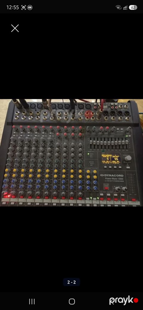 Dynacord 10 kanal və yamaha qabında elektravoz super səslənmə verir