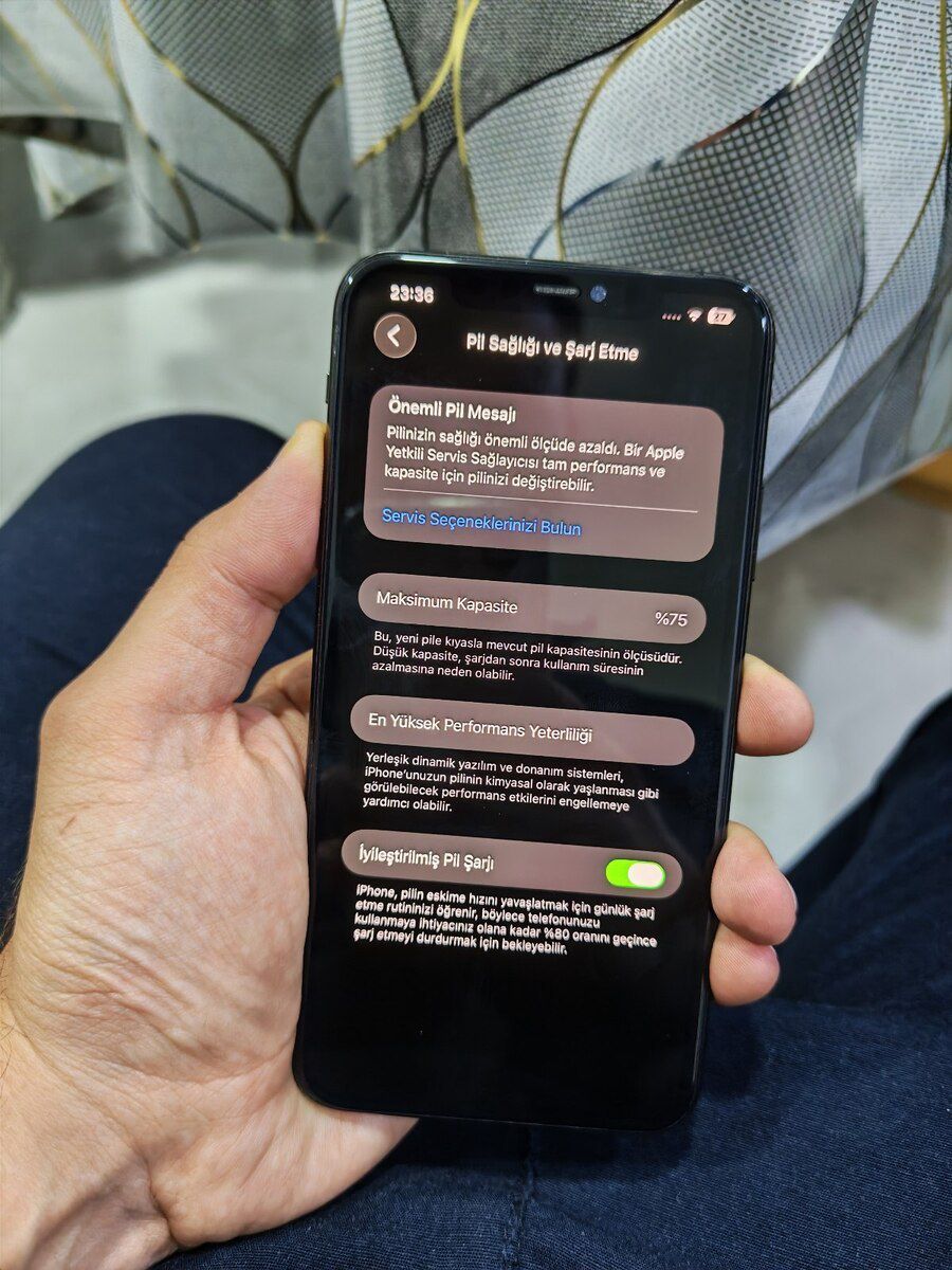 Apple iPhone 11 Pro Max Space Gray 256GB/4GB — Smartfonlar, Xırdalan (3)