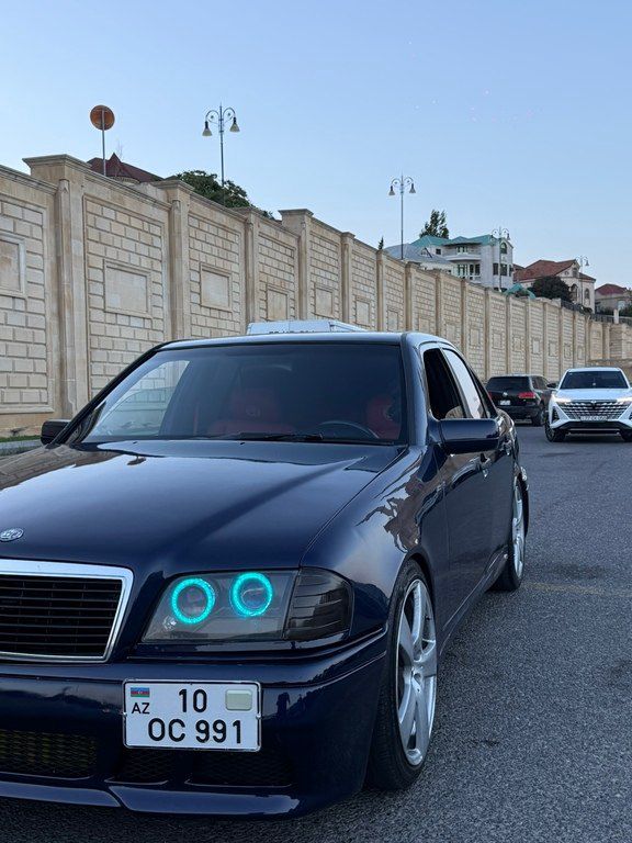 Mercedes C 230, 2.3 L, 1998 il, 250 000 km — Avtomobillər, Bakı (12)