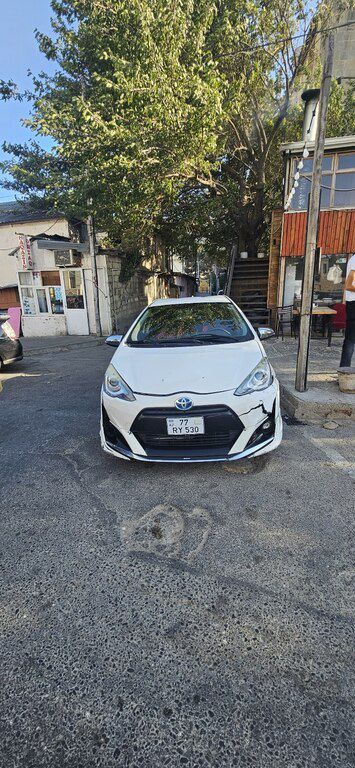 Toyota Aqua, 1.5 L, 0.87 kWh, 2017 il, 264 000 km — Avtomobillər, Bakı (5)