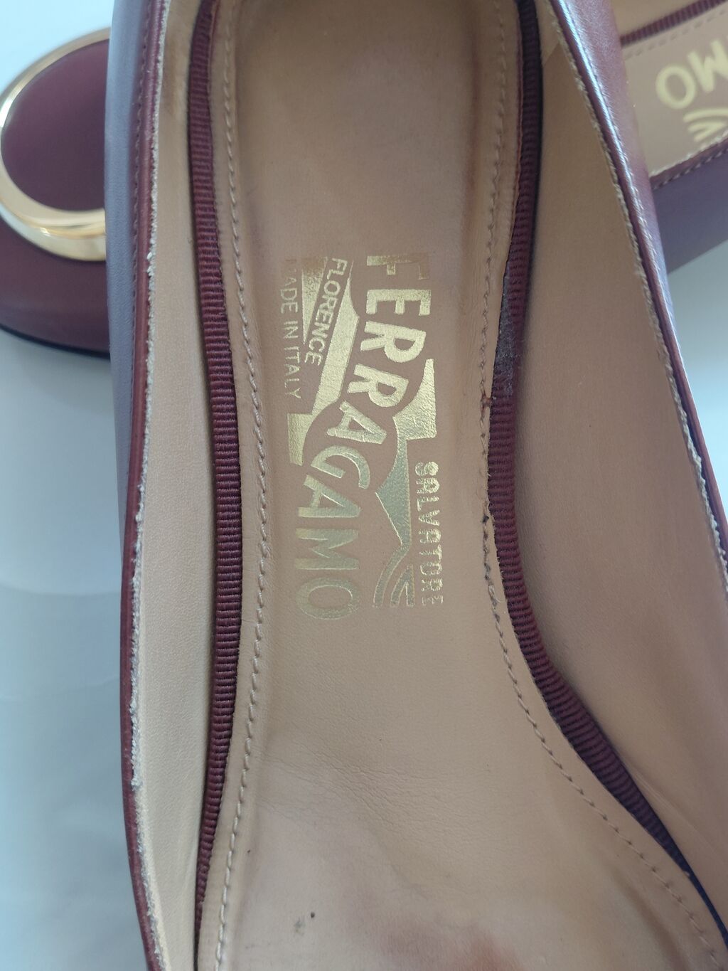 Salvatore Ferragamo qadın ayaqqabısı - Model: klassik balerina-stil — Şəxsi əşyalar, Digah (5)