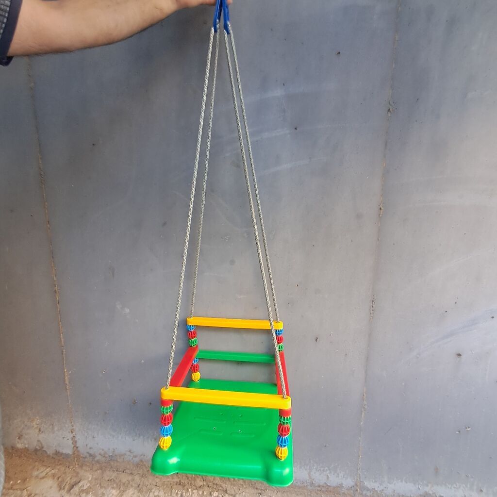 Uşaq yelləncəyi – asma model - Material: möhkəm plastik oturacaq və — Mebel, Bakı (2)
