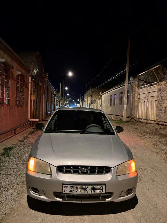 Hyundai Accent, 1.6 L, 2001 il, 222 500 km — Avtomobillər, Gəncə