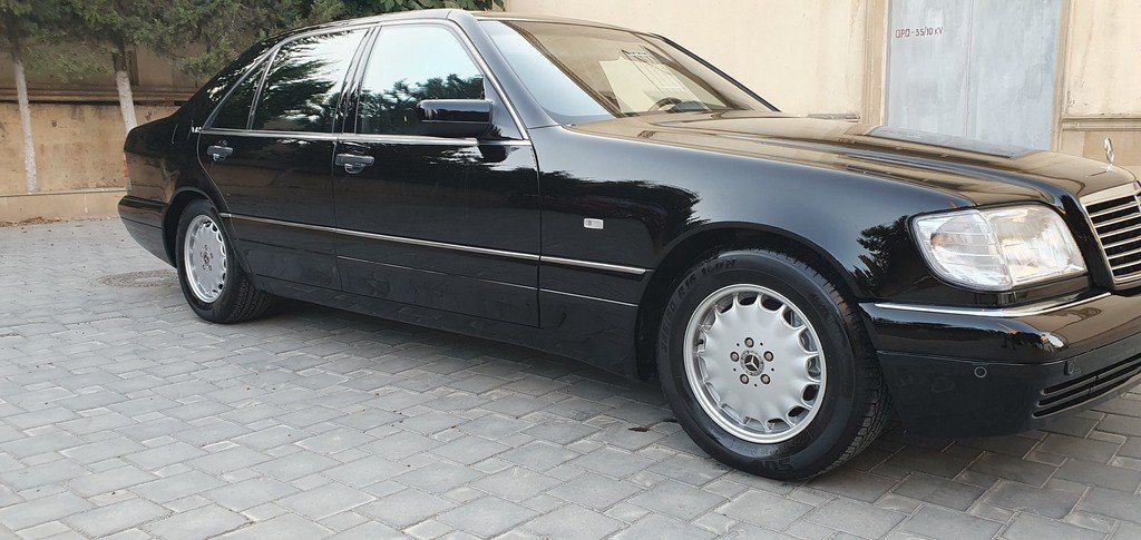Mercedes S 320, 3.2 L, 1998 il, 202 700 km — Avtomobillər, Bakı (12)