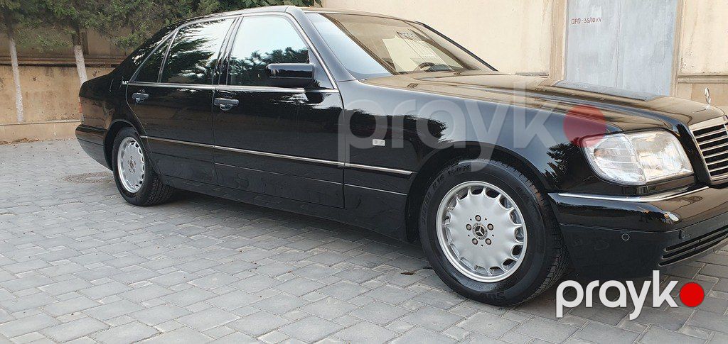 Mercedes S 320, 3.2 L, 1998 il, 202 700 km — Avtomobillər, Bakı (12)
