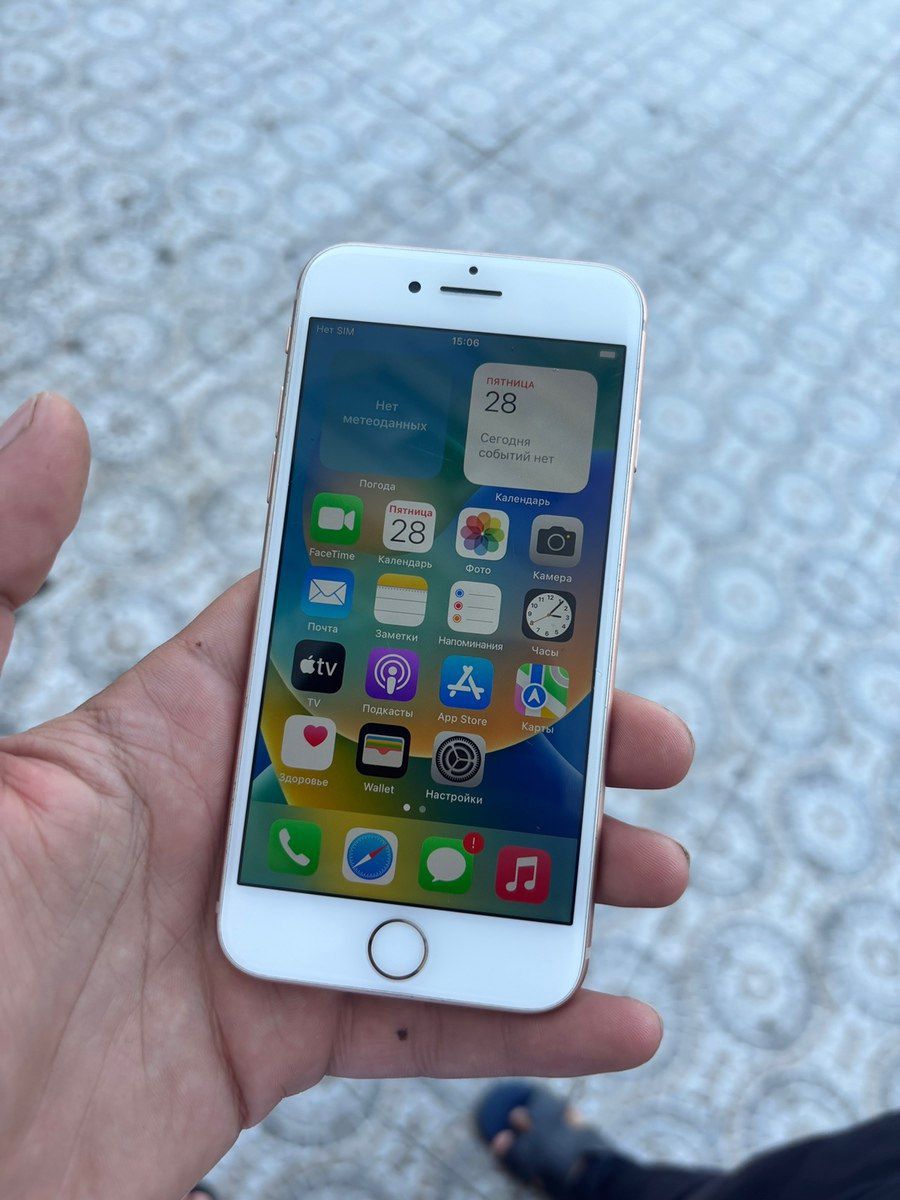 Apple iPhone 8 Gold 64GB — Smartfonlar, Bakı (5)