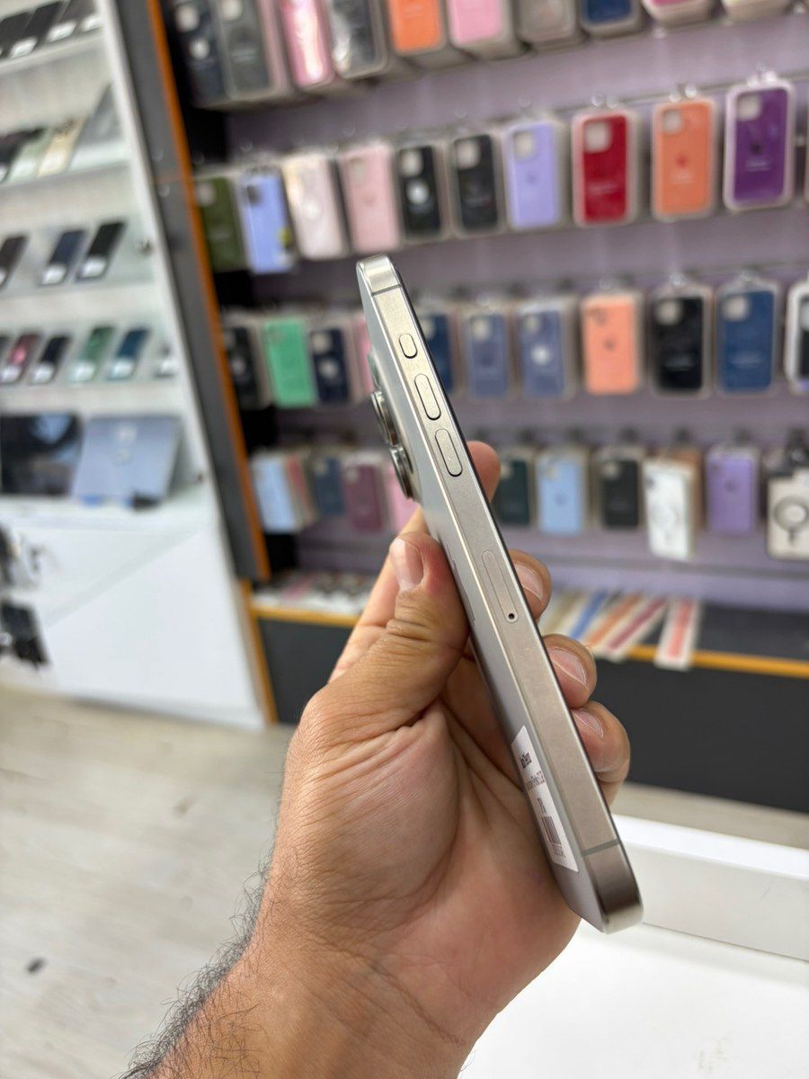 Apple iPhone 15 Pro Max Natural Titanium 512GB/8GB — Smartfonlar, Bakı (6)