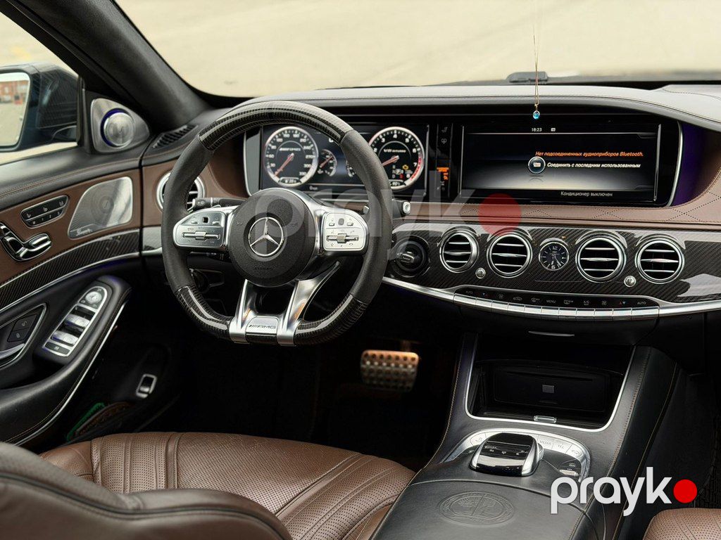 Mercedes S 63 AMG 4MATIC, 5.5 L, 2017 il, 148 000 km — Avtomobillər, Gəncə (5)
