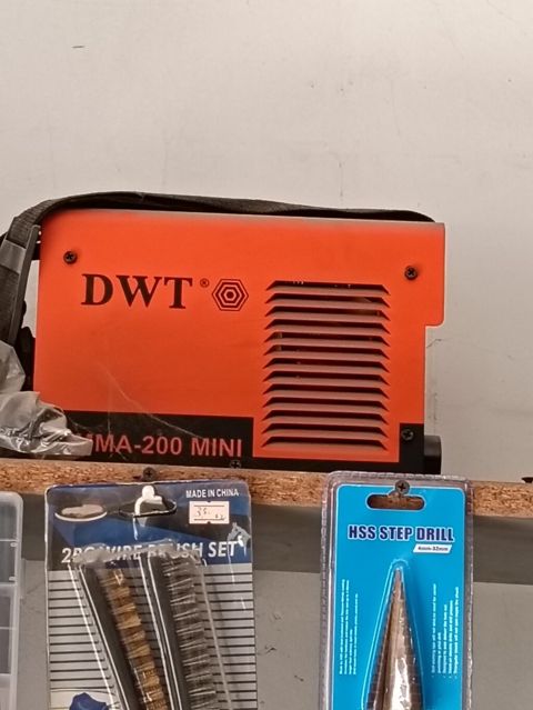 DWT MMA-200 Mini qaynaq aparatı - Brend: DWT - Model: MMA-200 Mini — Bakı