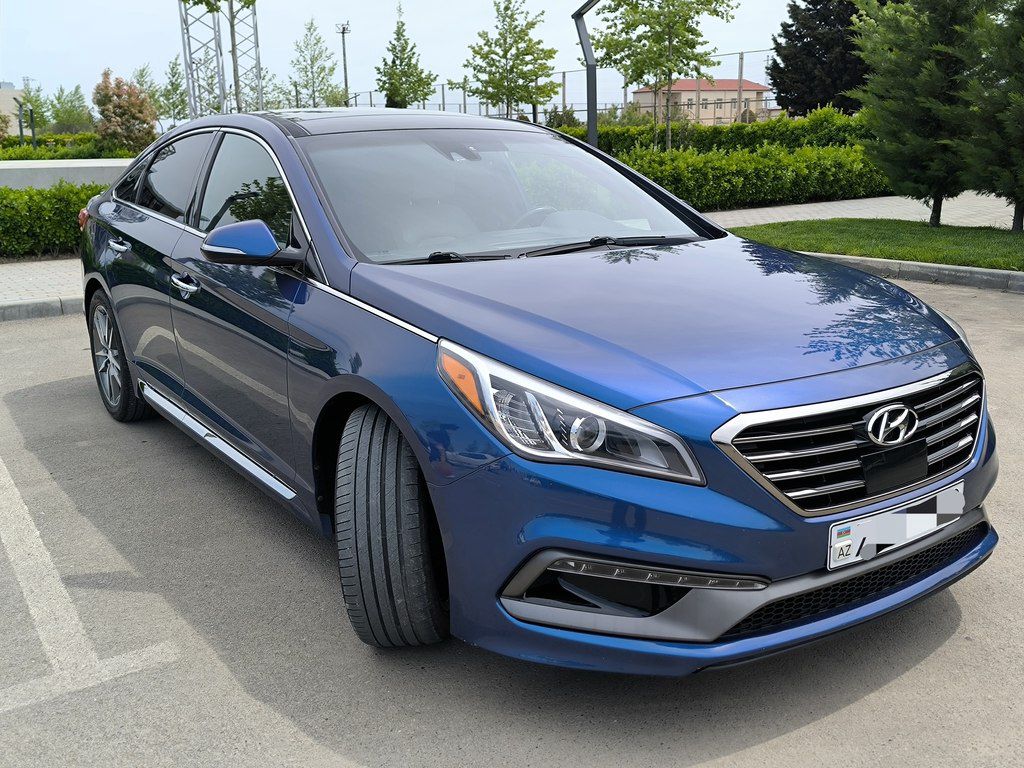 Hyundai Sonata, 2.0 L, 2015 il, 119 000 km — Avtomobillər, Salyan (5)