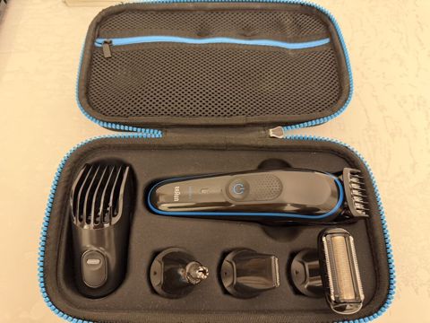 Braun çoxfunksiyalı trimmer dəsti Xüsusiyyətlər: - Üz, bədən və saç — Bakı