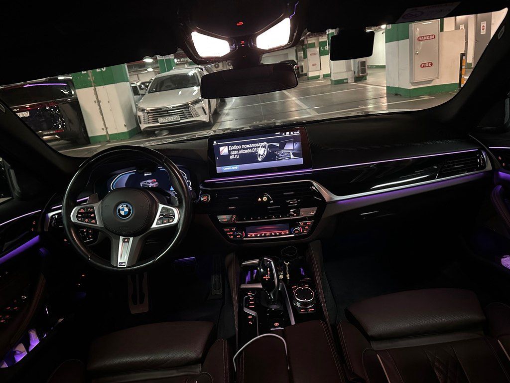 BMW 530e, 2.0 L, 12 kWh, 2022 il, 46 000 km — Avtomobillər, Bakı (9)