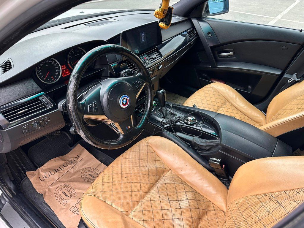 BMW 525, 2.5 L, 2005 il, 367 000 km — Avtomobillər, Bakı (10)