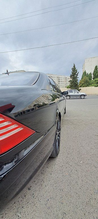 Mercedes S 550, 5.5 L, 2002 il, 291 200 km — Avtomobillər, Bakı (8)