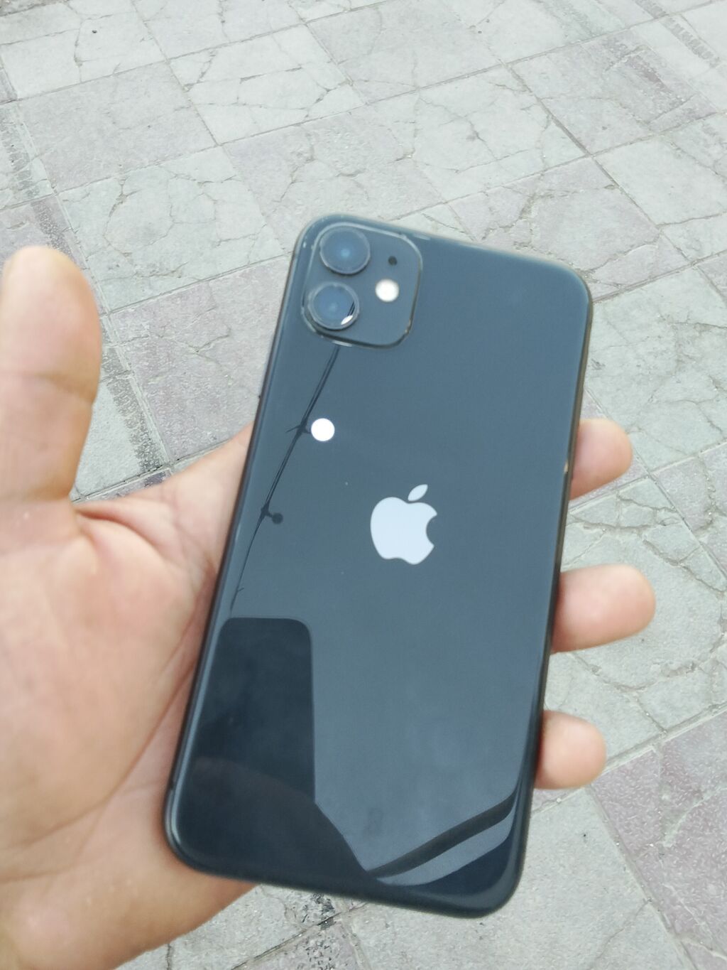IPhone 11, 128 GB, Natural Titanium, Simsiz şarj, Face ID — Apple iPhone, Bakı
