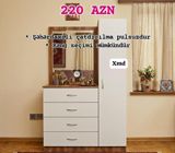Yataq otağı üçün güzgülü komod və qarderob dəsti - Qiymət: 220 AZN — Furniture