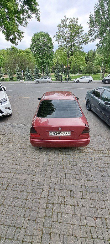 Mercedes C 180, 1.8 L, 1994 il, 500 000 km — Avtomobillər, Qəbələ (9)