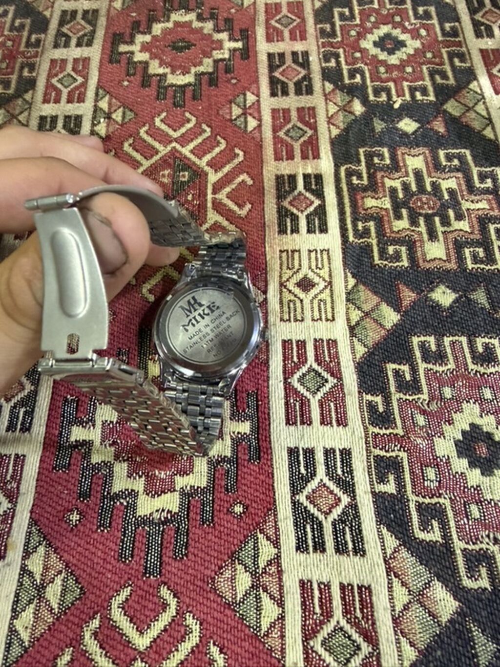 Mıke Amerika kişi qol saatı – klassik dizayn, tam metal korpus və — Qol saatları, Bakı (2)