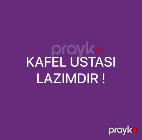 Kafel ustası tələb olunur Salam. Tecrubeli kafel metlax ustasi — Bakı