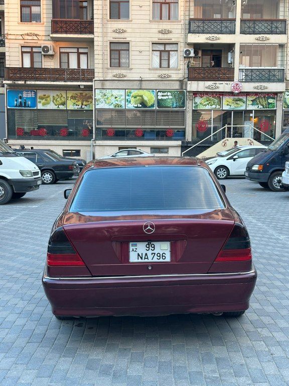 Mercedes C 180, 1.8 L, 1996 il, 210 000 km — Avtomobillər, Bakı (3)