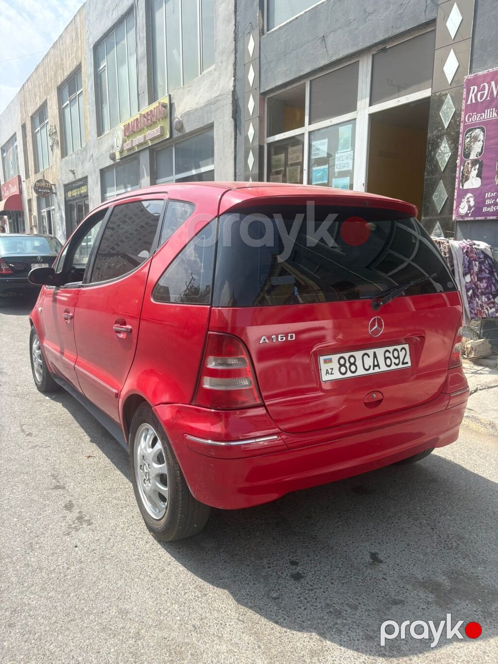 Mercedes-Benz A 160: 1.6 l 2002 il Hetçbek 88-CA-692 — Avto, Bakı (4)