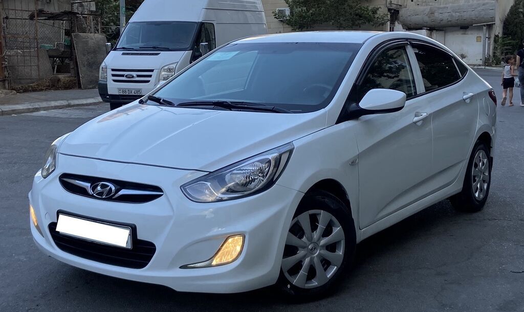 Hyundai Accent: 1.4 l 2012 il Sedan — Avto, Bakı (4)