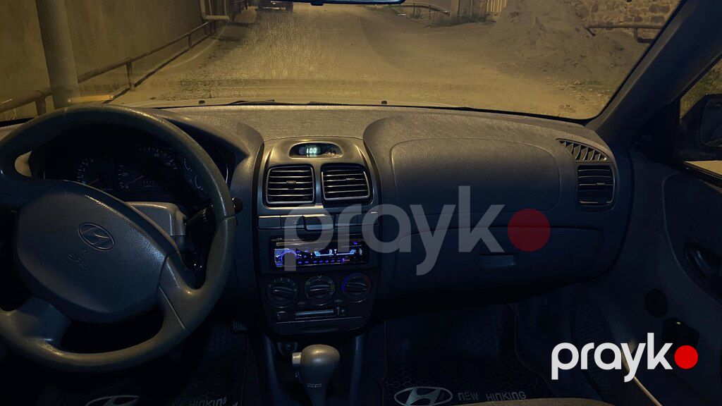 Hyundai Accent, 1.6 L, 2001 il, 222 500 km — Avtomobillər, Gəncə (4)